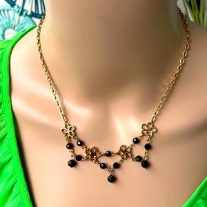 Elegant vintage bib kind of necklace